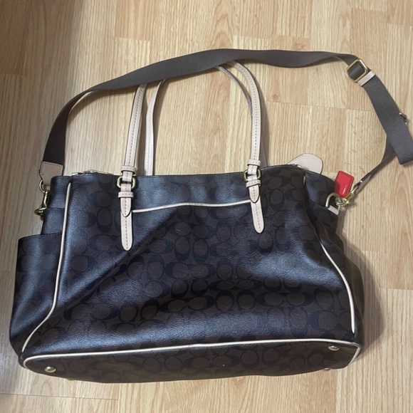 Coach diaper bag/ large tote - Picture 2 of 3